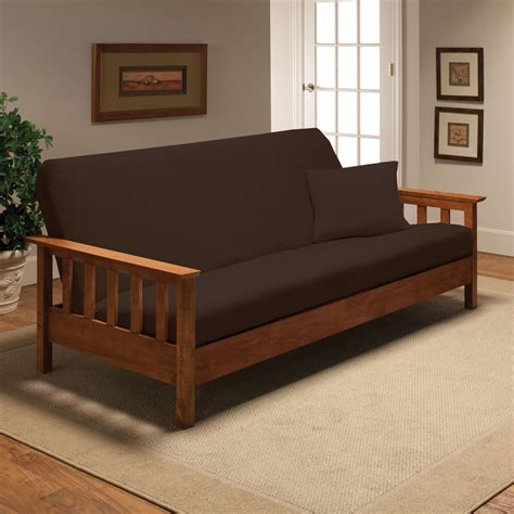 A fitted full-size futon cover is designed for most types of futon sofas, such as armless sofas, folded sofa bed,s and futon mattresses. . Futon slipcover